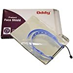Oddy Face Shield Moveable Head Gear (250 Micron) in Blue, Pink [Min 2 Qty]