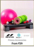 Fitness Accessories from Rs39