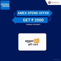 Amex - Spend Based Offer - Get 2000 Voucher on 50,000 Spend