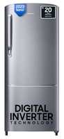 Samsung 183 L 3 Star Inverter Direct-Cool Single Door Refrigerator (RR20C1723S8/HL, Silver, Elegant Inox)