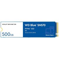 Western Digital WD SN570 NVMe 500GB, Upto 3500MB/s, with Free 1 Month Adobe Creative Cloud Subscription, 5 Y Warranty,), Internal  (SSD) (WDS500G3B0C)