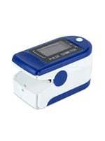 Generic HomePro Fingertip Pulse Oximeter with OLED Display (White/Blue)