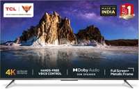 {Prepaid}TCL P715 108 cm (43 inch) Ultra HD (4K) LED Smart Android TV with Full Screen & Handsfree Voice Control (43P715)