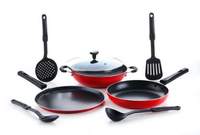 CRYSTAL CLASSIC Series Cookware Set (PTFE (Non-stick), 8 - Piece)