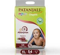 PATANJALI Shishucare Baby Diapers X-Large - 54 - XL  (54 Pieces)