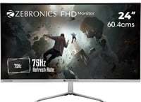 ZEBRONICS 24 inch Full HD VA Panel Wall Mountable Monitor (ZEB-A24FHD Ultra slim LED monitor 60.4cm 75Hz refresh rate,HDMI,VGA) 