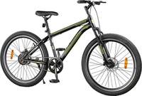 Lifelong Falcon 26 T with Disc Brake and Suspension , Matte Black 26 T Road Cycle (Single Speed, Black)