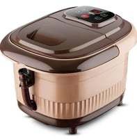 AGARO Regency Manual Foot Spa Bath Massager With Heat, 12 Massage Rollers, Heating Function, Adjustable Temperature Control, For Soothing Massage