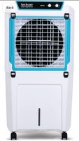 Hindware Snowcrest i-Fold 90L Foldable Desert Air Cooler With Honeycomb Pads & Complete Shut Louvers (Turquoise White)