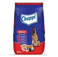 Chappi Adult Dry Dog Food, Chicken & Rice Flavour, 8kg Pack