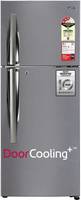 LG 242 L Frost Free Double Door 3 Star Refrigerator with Smart Inverter  (Shiny Steel, GL-I292RPZX)