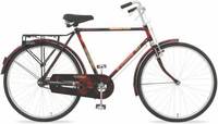 LEADER Bheem 26T Mens Road Cycle with Carrier 26 T Road Cycle (Single Speed, Red)