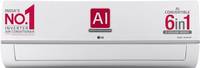 LG AI Convertible 6-in-1 Cooling 2023 Model 1.5 Ton 3 Star Air conditioner @33240 effectively