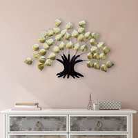 Craftter Metal figures Wall Art Sculpture, Gold, 40 X 26.5 inch