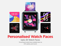 boAt Storm 1.3" CurvedDisplay Smartwatch  (Teal Green Strap, Regular)