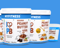 HealthKart : MYFITNESS Peanut Butter Starting at ₹299 + Extra 5% Off