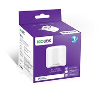 Ecolink Eclipse USB Charger Touch Night lamp | 2 USB Ports with 0.5W Bedside Light | Pack of 1