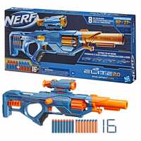 Nerf Elite 2.0 Eaglepoint RD-8 Blaster,8-Dart Drum, Detachable Scope and Barrel, 16 Nerf Darts, Bolt Action