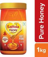Saffola Honey Active, Made with Sundarban Forest Honey, 100% Pure, No sugar adulteration  (1 kg)