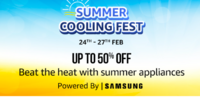 Amazon Summer Cooling Fest Upto 50% Off + Coupon + 10% Off with ICICI Credit Card & EMI Upto Rs.3000 Off