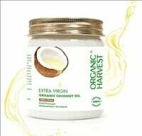 [₹1 sample ]Organic Harvest Cold Pressed Extra Virgin Coconut Oil | Hair Oil For Men & Women [user specfic]