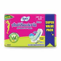 Sofy Anti Bacteria Extra Long Sanitary Pads - Slim (Pack of 48 Pads)