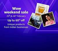 Wow Weekend Sale -  Up To 60% Off On Indian Businesses + Bank Offers + Coupons
