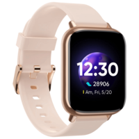Dizo by realme TechLife Watch 2 Sports i DW2121 Smartwatch with Activity Tracker (43mm LCD Display, 5ATM Water Resistant, Pink Strap)