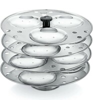 Dynore Stainless steel Idli stand/dli maker 3x4 plates (12 Idli) 
