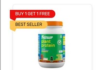 FAST&UP PLANT PROTEIN - 100% PLANT BASED PROTEIN ( Buy 1 & Get 1 Offer) 