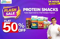 Fast & Up : Flat 50% Off on Protein Snacks 