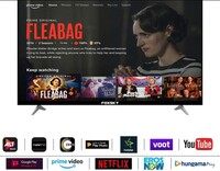 Foxsky 139.7 cm (55 inches) 4K Ultra HD Smart LED TV 55FS-VS (Black)