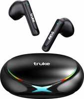 truke BTG X1 with Quad Mic ENC, 20 RGB LEDs, 12mm Driver, 48H Playtime, BT 5.3 Bluetooth Headset