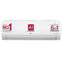 LG 1 Ton 4 Star AI DUAL Inverter Split AC (Copper, Super Convertible 6-in-1 Cooling, HD Filter with Anti Virus protection