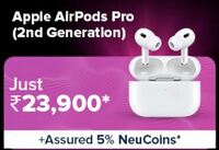 Apple AirPods Pro (2nd Generation) with MagSafe Charging Case + 5% Neu Coins