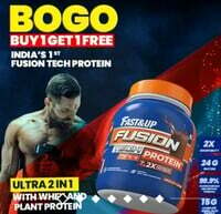 Fast&Up Fusion Tech Protein Elevate - 'Buy 1 & Get 1 Offer" + "Extra Fast&Up Instant Protein Tomato Oats also FREE"