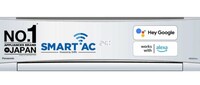 Panasonic 1 Ton 5 Star Wi-Fi Inverter Smart Split AC (Copper Condenser, 7 in 1 Convertible with additional AI Mode, 4 Way Swing, PM 0.1 Air Purification Filter, CS/CU-NU12YKY5W,2023 Model, White)