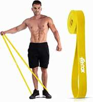 FitBox Sports Resistance and Pull up Band Cross Training Exercise Band for Home Gym Fitness