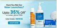 The Derma Co : Flat 35% Off on New Launch