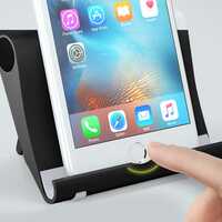 GIZGA essentials Portable Tablet Stand, 360* Portable Mobile Stand Holder [50% Coupon]