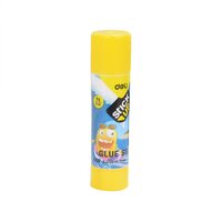 deli A21010 Bumpees PVP Glue Stick - Pack of 6, Clear