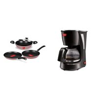 Pigeon Aluminium Cookware Set, Coffee Maker ()