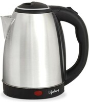 Limited-time deal: Lifelong LLEK15 Electric Kettle 1.5L with Stainless Steel Body, Easy and Fast Boiling of Water for Instant Noodles, Soup, Tea etc. (1 Year Warranty, Silver) 