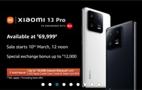 Xiaomi 13 Pro (12 + 256 GB) Launching on 10th March + Exchange offer up to ₹12000