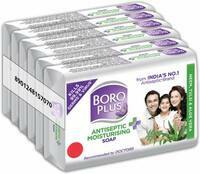 Flipkart Grocery- BOROPLUS Antiseptic + Moisturising Soap - Neem, Tulsi & Aloe Vera  (6 x 125 g)