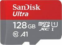 SanDisk Ultra® microSDXC™ UHS-I Card, 128GB, 150MB/s R, (coupon)