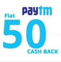 FLAT 50rs cashback on 10,000rs or more Credit card bill payment. Offer starting from 2,000rs. (User Specific) 