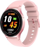 Fire-Boltt Apollo 1.43" AMOLED Display Smartwatch 466*466 High Resolution Bluetooth Calling Smartwatch  (Pink Strap, Free Size)