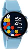 Fastrack Reflex Play+ 1.3 AMOLED Display|BT Calling|25+ Sports Modes|Smartwatch Smartwatch(Aqua Blue Strap, Free size)