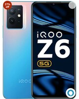  iQOO Z6 5G by vivo (Chromatic Blue, 4GB RAM, 128GB Storage) | Snapdragon 695-6nm Processor | 120Hz FHD+ Display | 5000mAh Battery